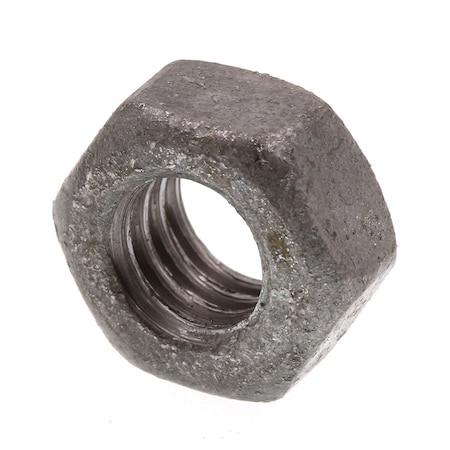 Prime-Line Hex Nut, 1/4"-20, Steel, Grade A, Hot Dipped Galvanized, 100 PK 9073318
